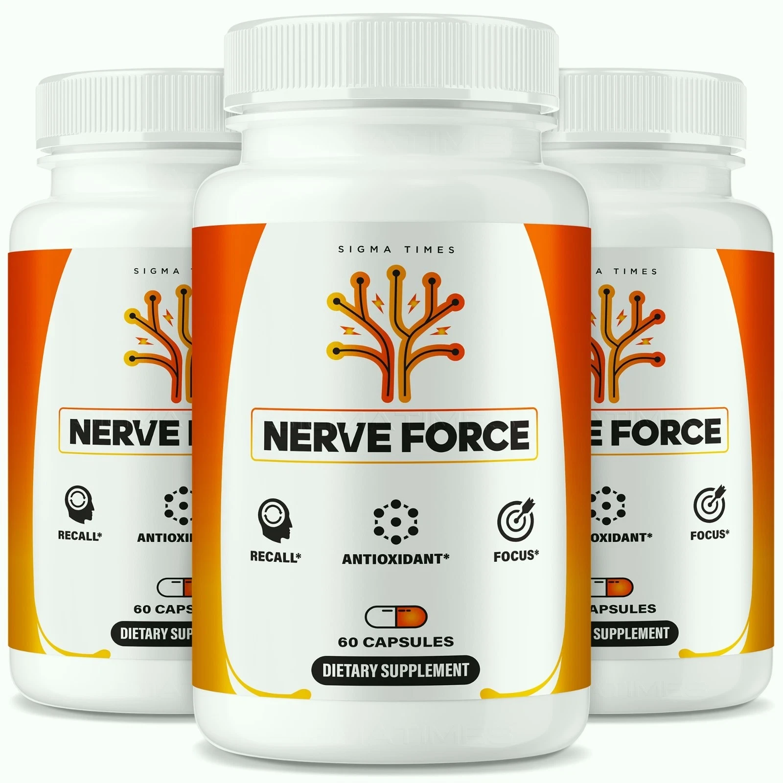 Nerve Force Supplement Bottle